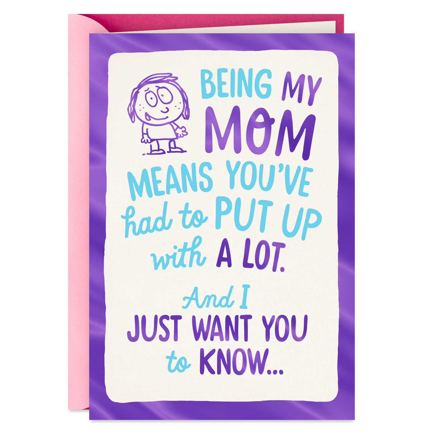 Not Over Yet Funny Birthday Card for Mom
