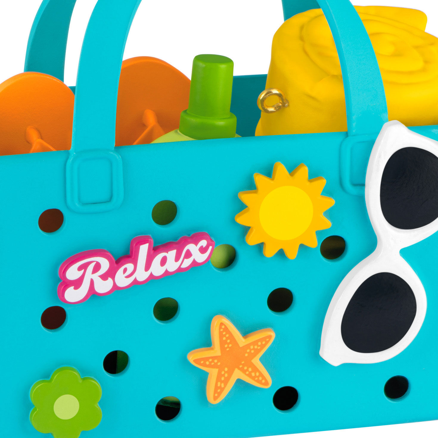 Blue Beach Bag Keepsake Ornament  image number 5