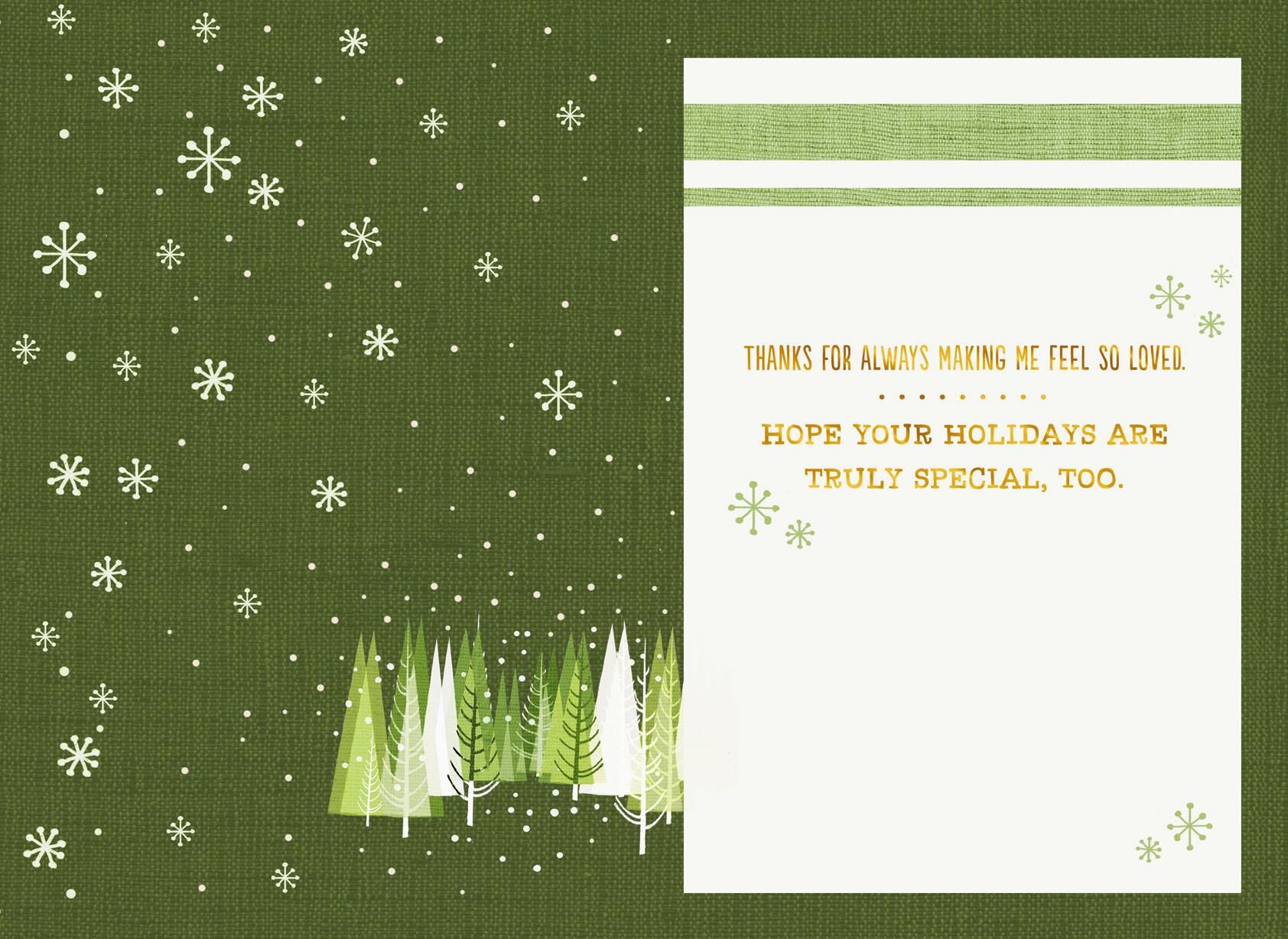 Special Godfather Christmas Card