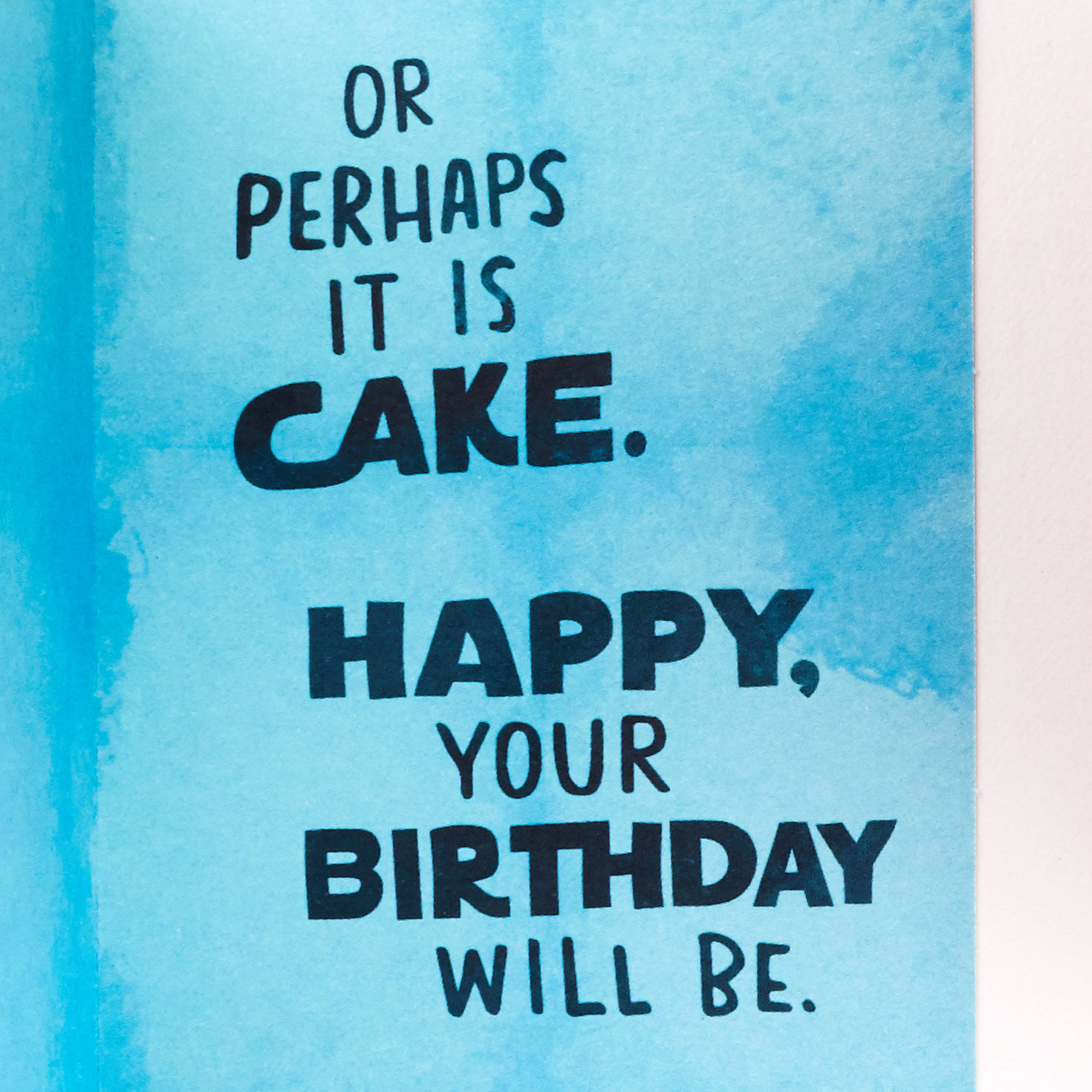 Darth Vader and Yoda Funny Birthday Card in a Card sentiment image number 3