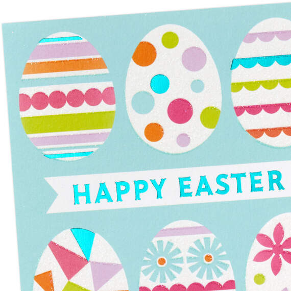 Colorful Patterned Eggs Easter Cards, Pack of 6, , large image number 4