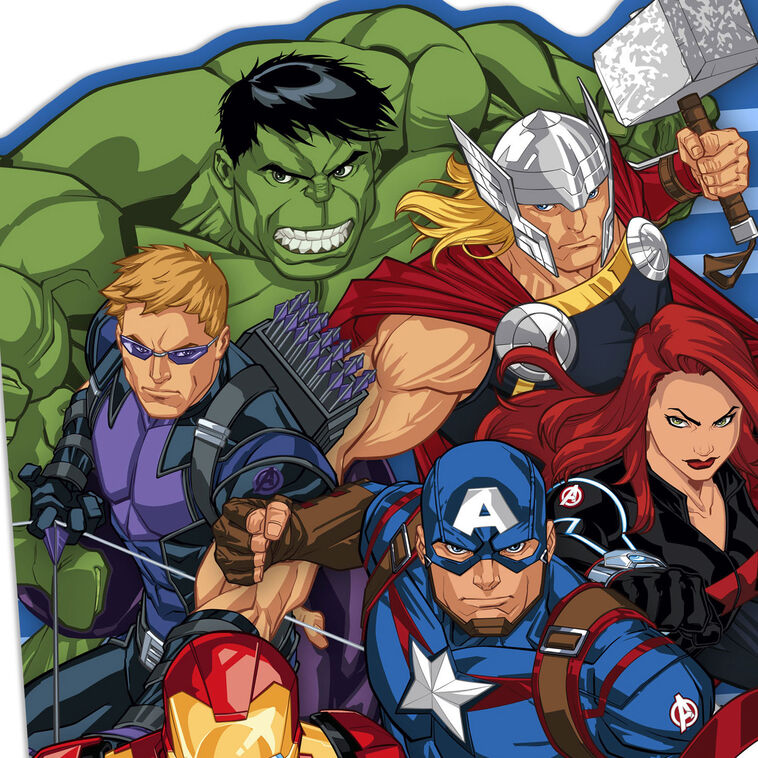 Marvel Avengers You Deserve an Awesome Day Birthday Card for Grandson, , large image number 4