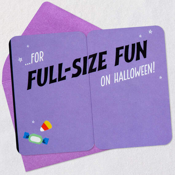 3.25" Mini Full-Size Fun Halloween Card, , large image number 2