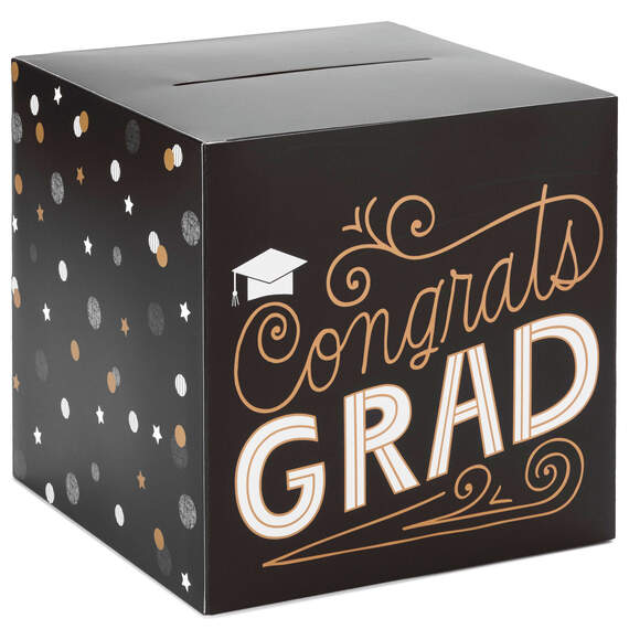 Graduation Party Kit With Banner, Card Box, Advice Cards and Table Runner, , large image number 4