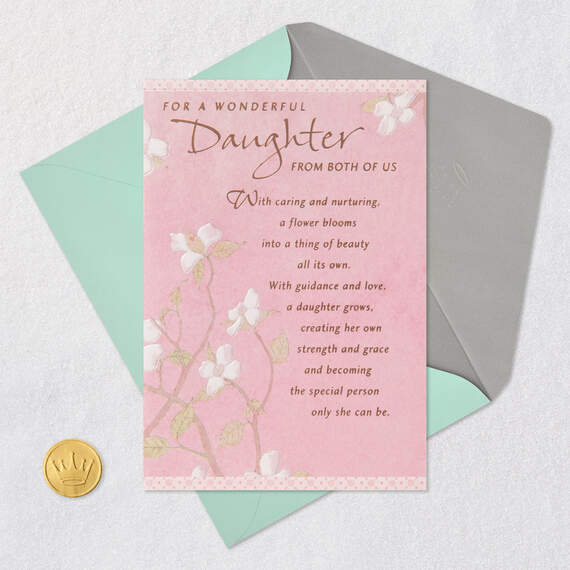 For a Wonderful Daughter Birthday Card From Both, , large image number 5