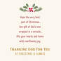 Gift of God's Love Religious Christmas Card for Pastor and Family, , large image number 2