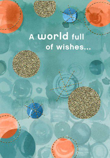 Full of Wishes Anyone Birthday Card
