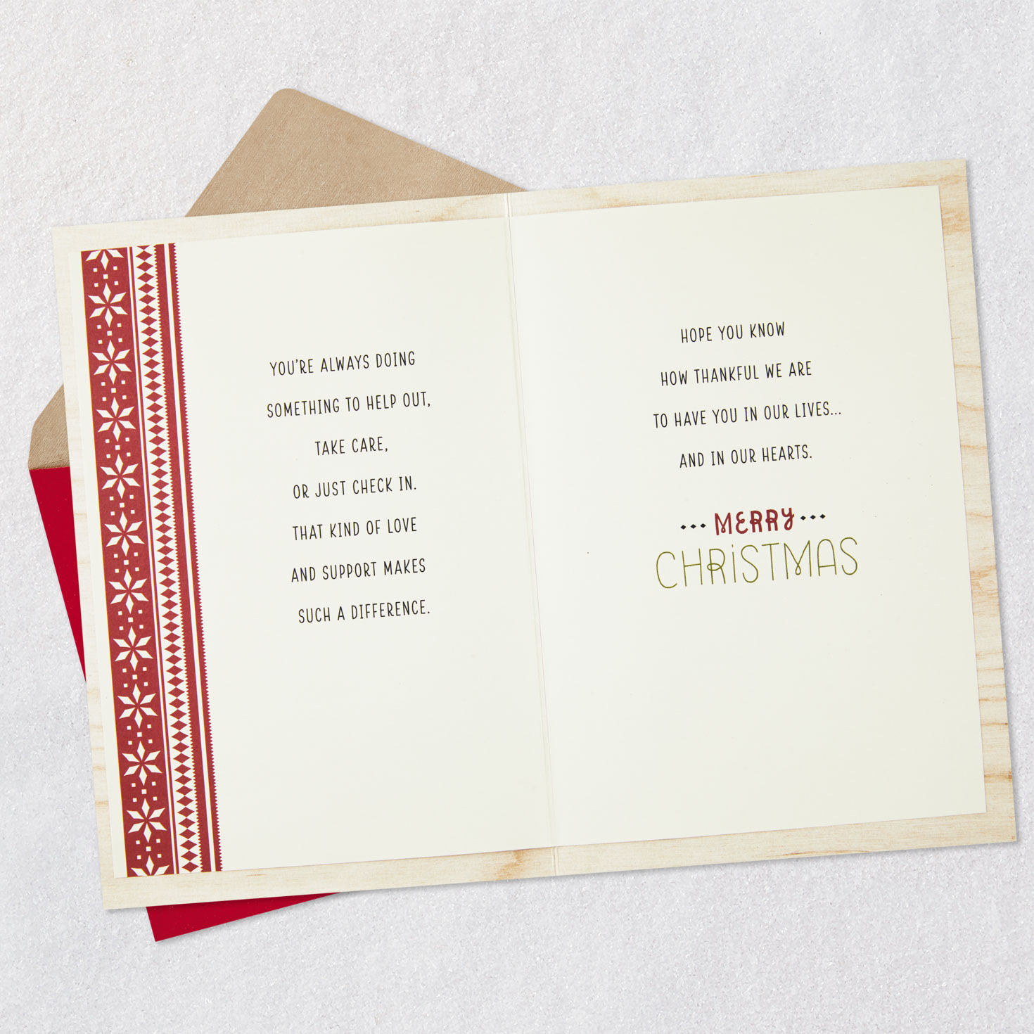 Lucky to Have Parents and Grandparents Like You Christmas Card for only USD 7.59 | Hallmark