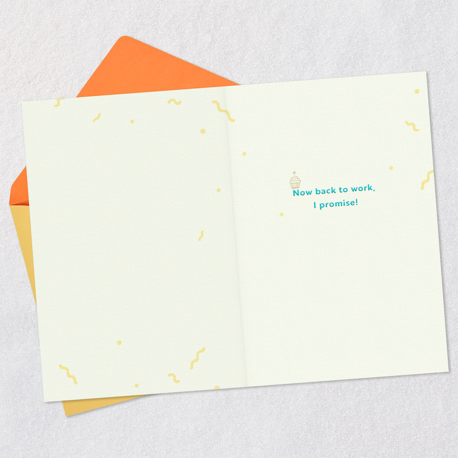 Just Taking a Quick Break Funny Birthday Card for Boss, , large image number 3