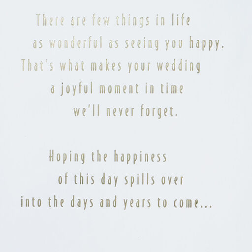 Happiness Ahead Daughter And Son In Law Wedding Card Greeting Cards Hallmark