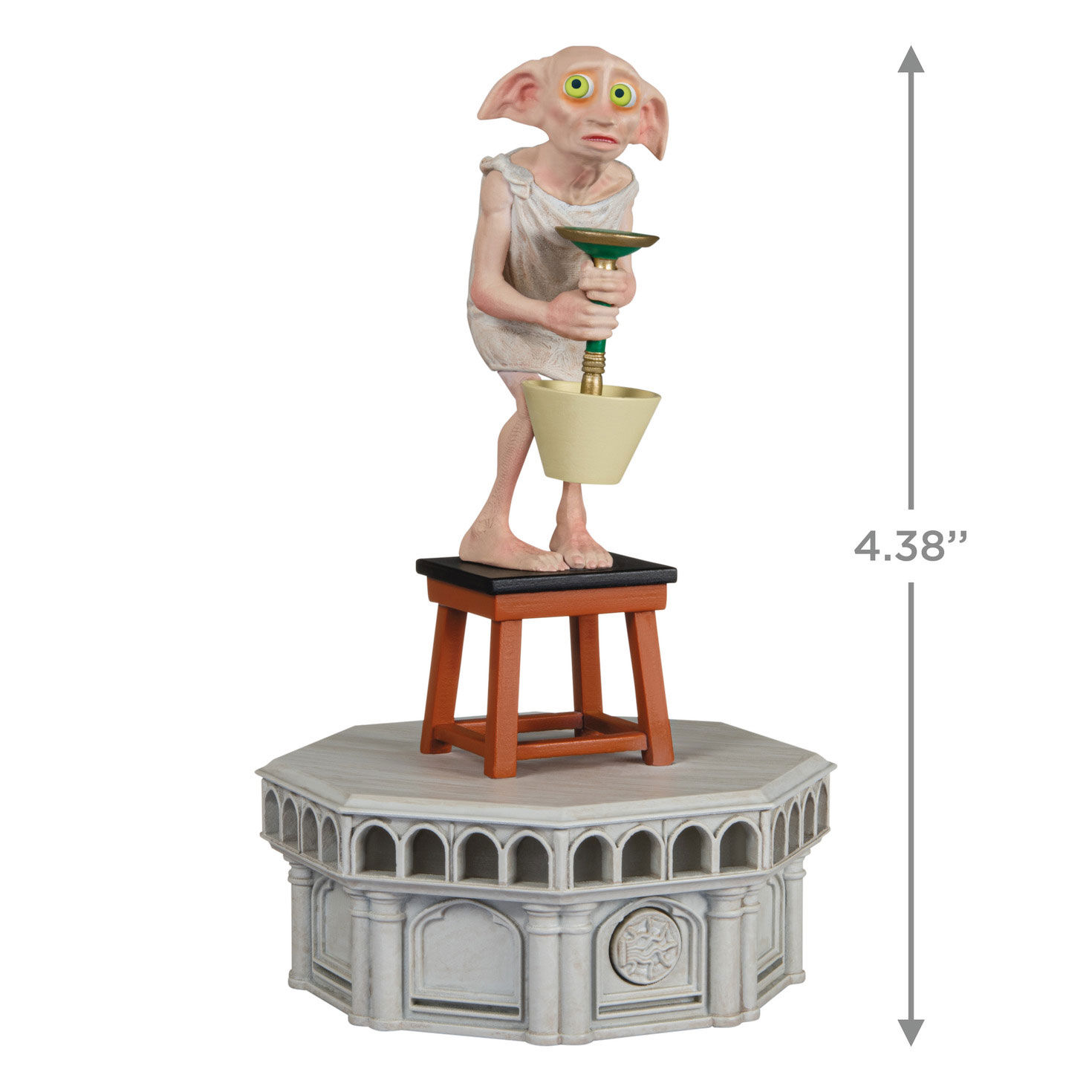 Harry Potter and the Chamber of Secrets&trade; Collection Dobby&trade; Ornament With Light and Sound, , large image number 4