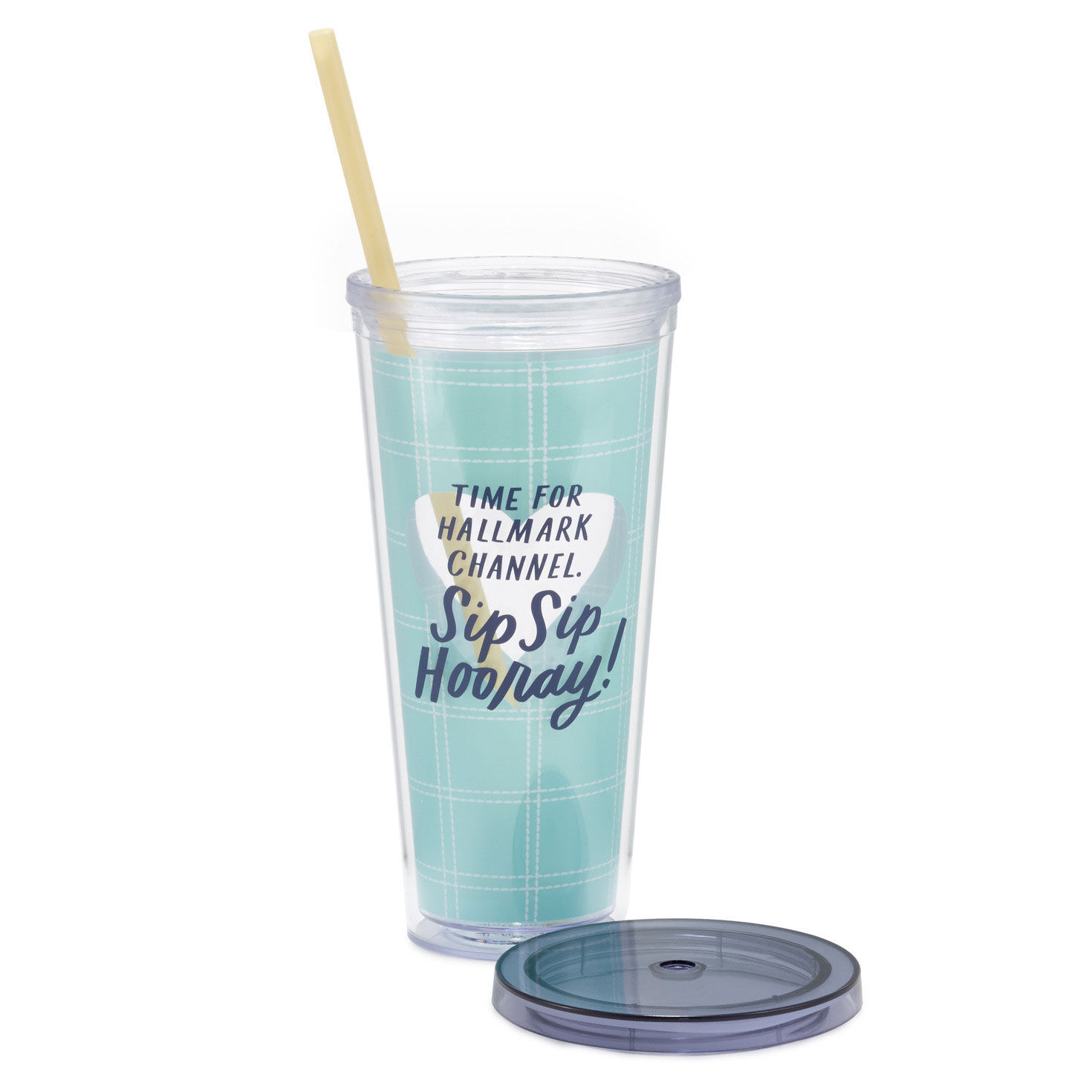 Hallmark Channel Sip Sip Hooray Water Tumbler, 22 oz. for only USD 19.99 | Hallmark