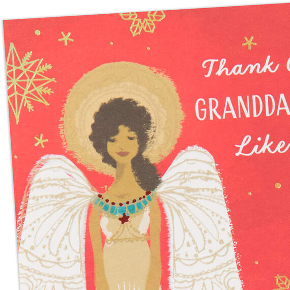 Thanking God for You Christmas Card for Granddaughter, , large image number 4
