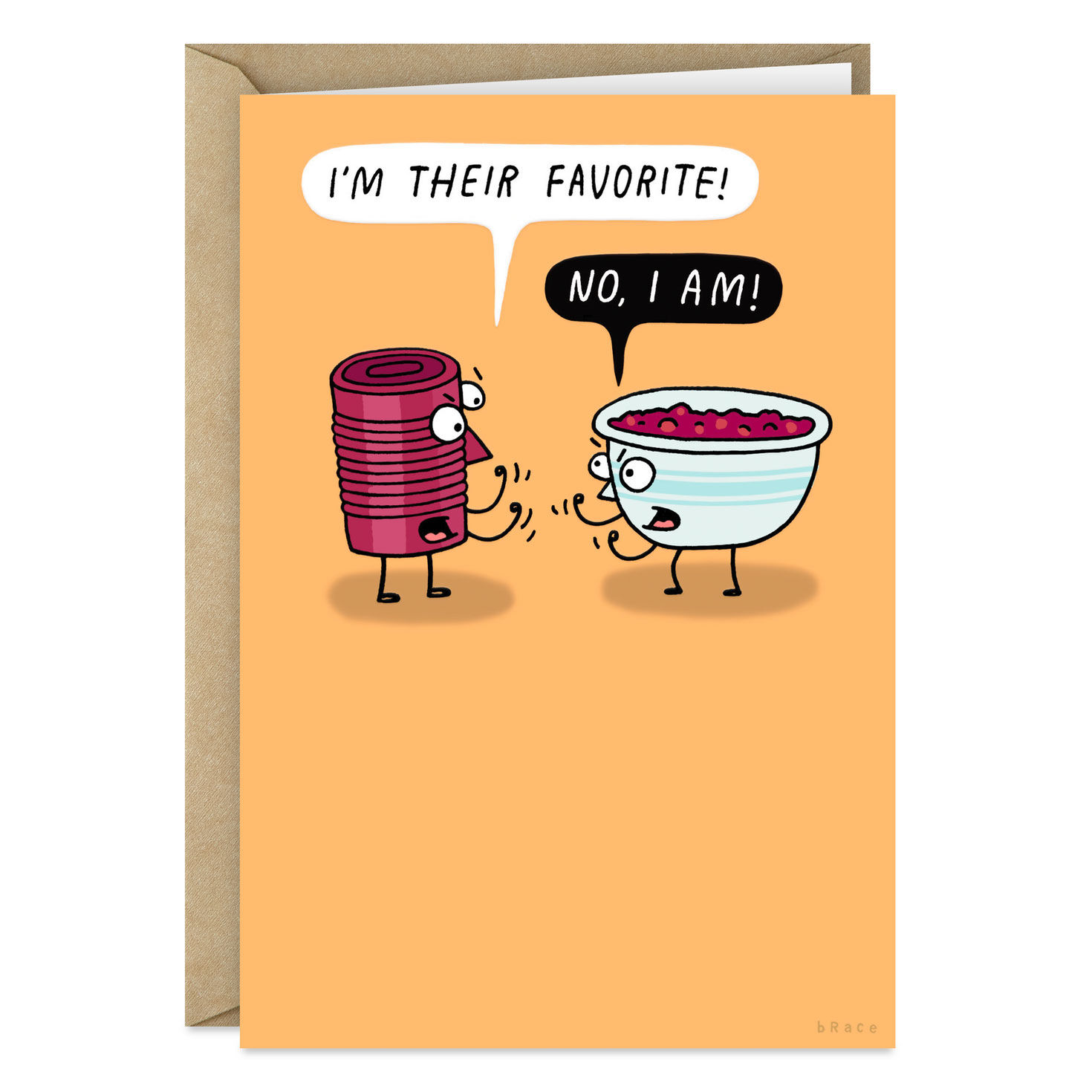 Filled With All Your Favorites Funny Thanksgiving Card