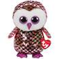 Ty Flippables Medium Checks Owl Sequin Stuffed Animal, 13", , large image number 1
