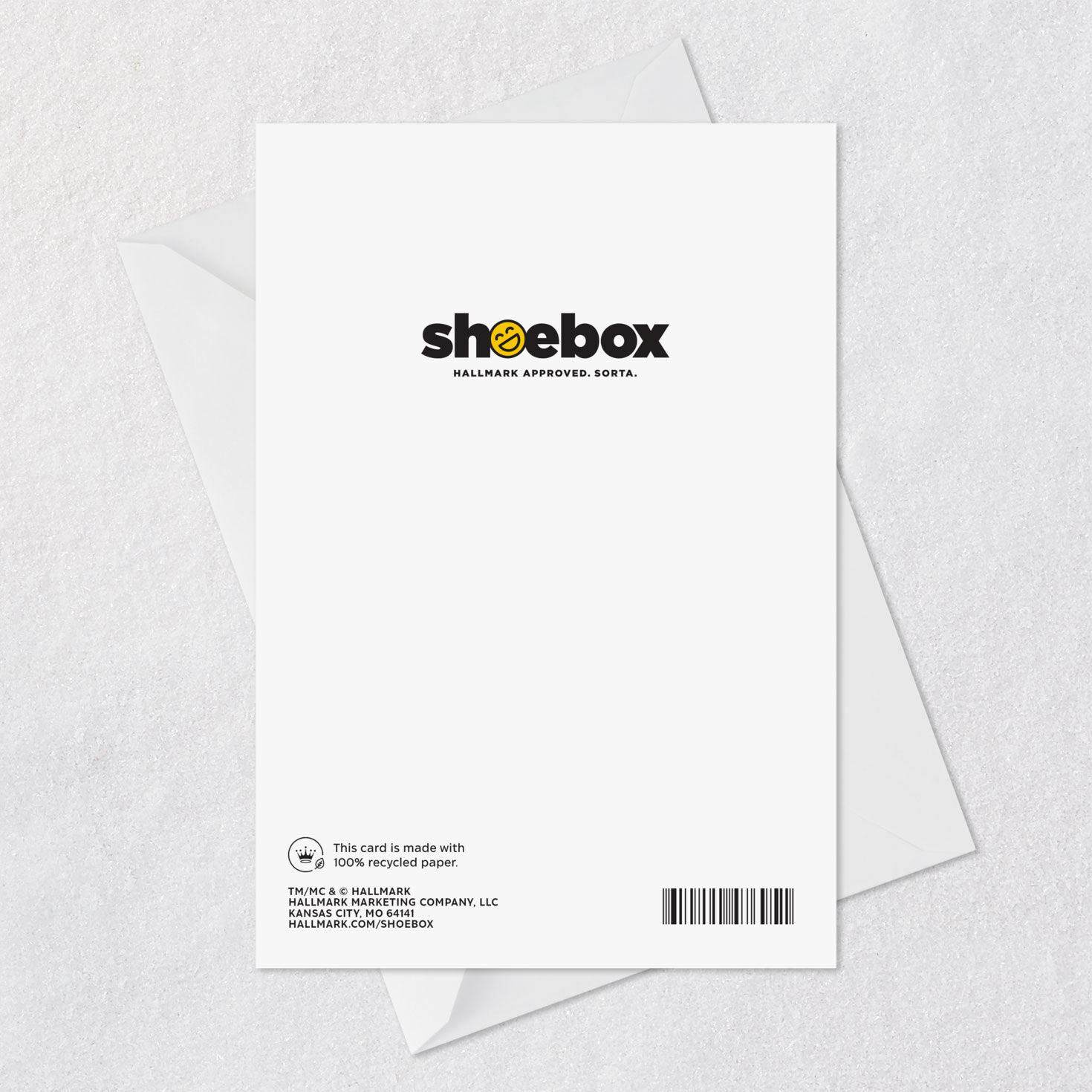 Script Lettering on Green Funny New Baby Card Card Back with Envelope image number 7