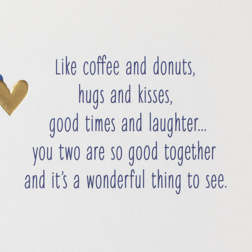 You Make a Great Pair Anniversary Card for Son and His Love, 