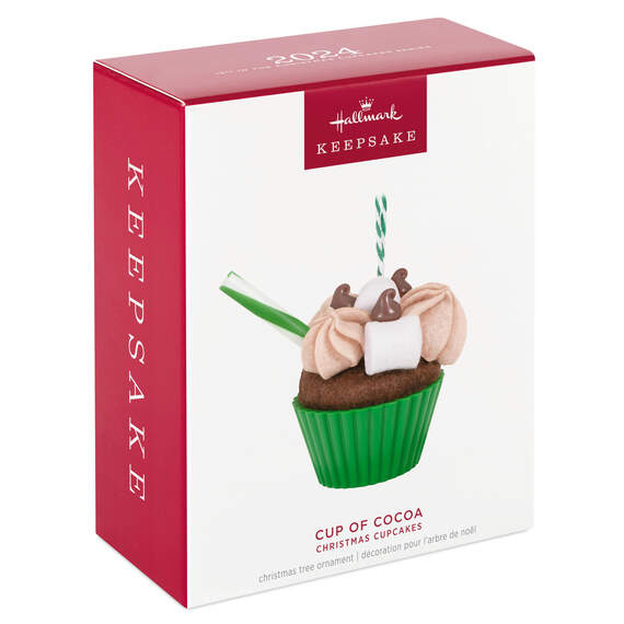 Christmas Cupcakes Cup of Cocoa Ornament, , large image number 7