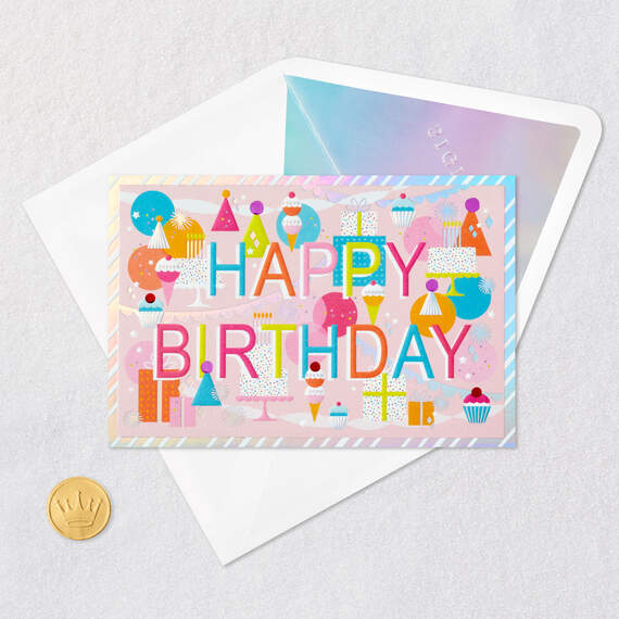 So Happy to Be Celebrating You Birthday Card, , large image number 5