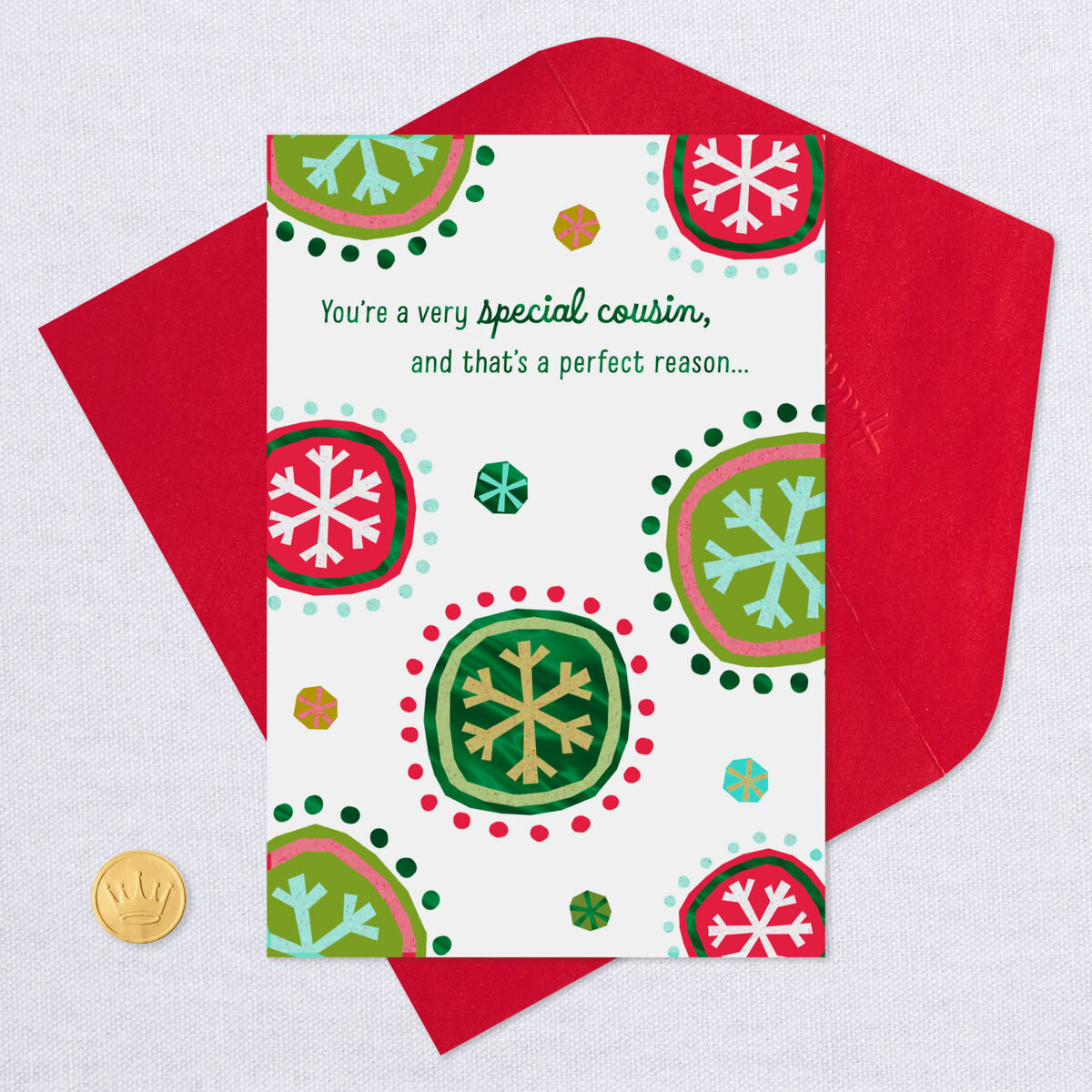 Cousin Christmas Card 