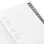 Black Faux Leather Slim Address Book, , large image number 3