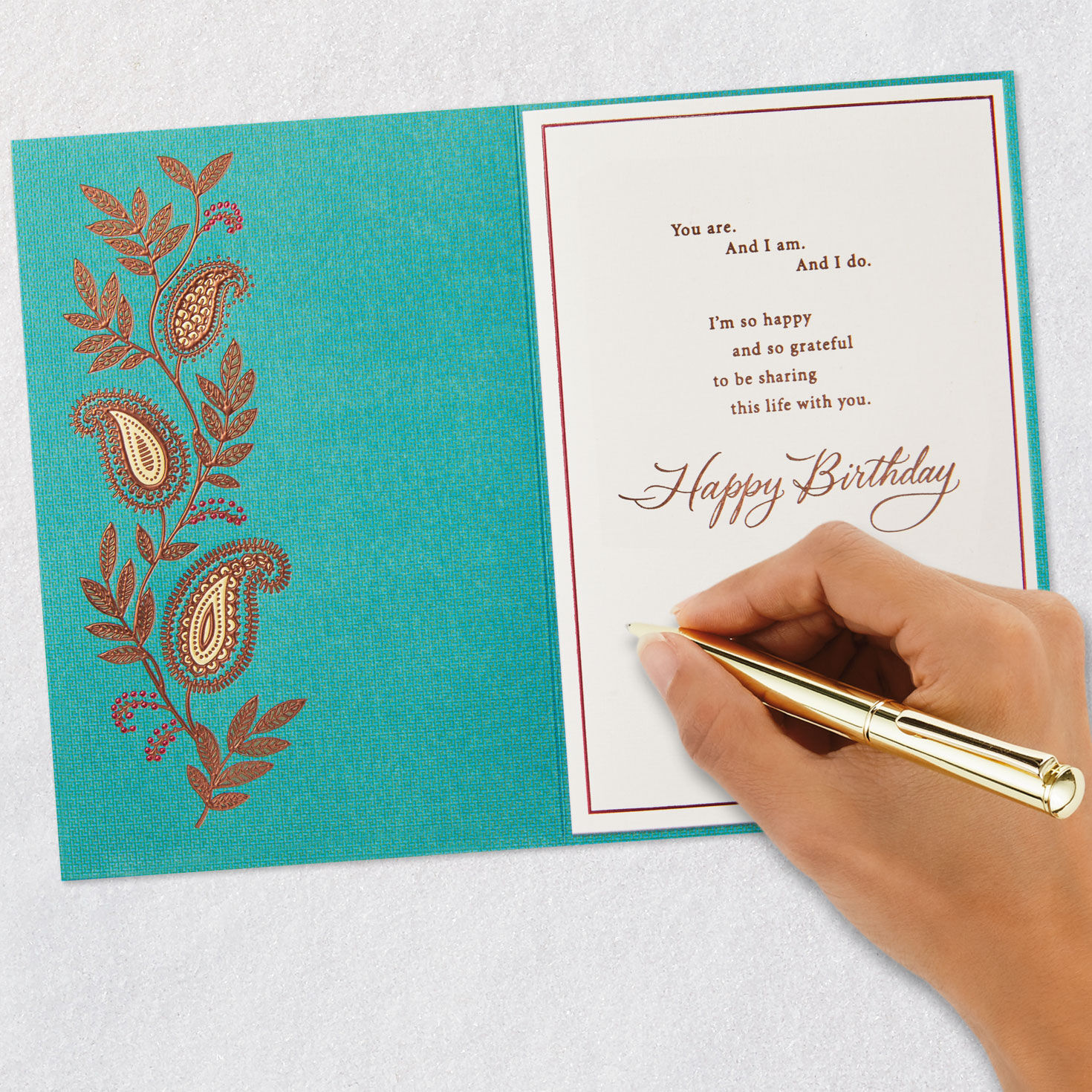 Grateful for You Birthday Card for Husband for only USD 5.99 | Hallmark