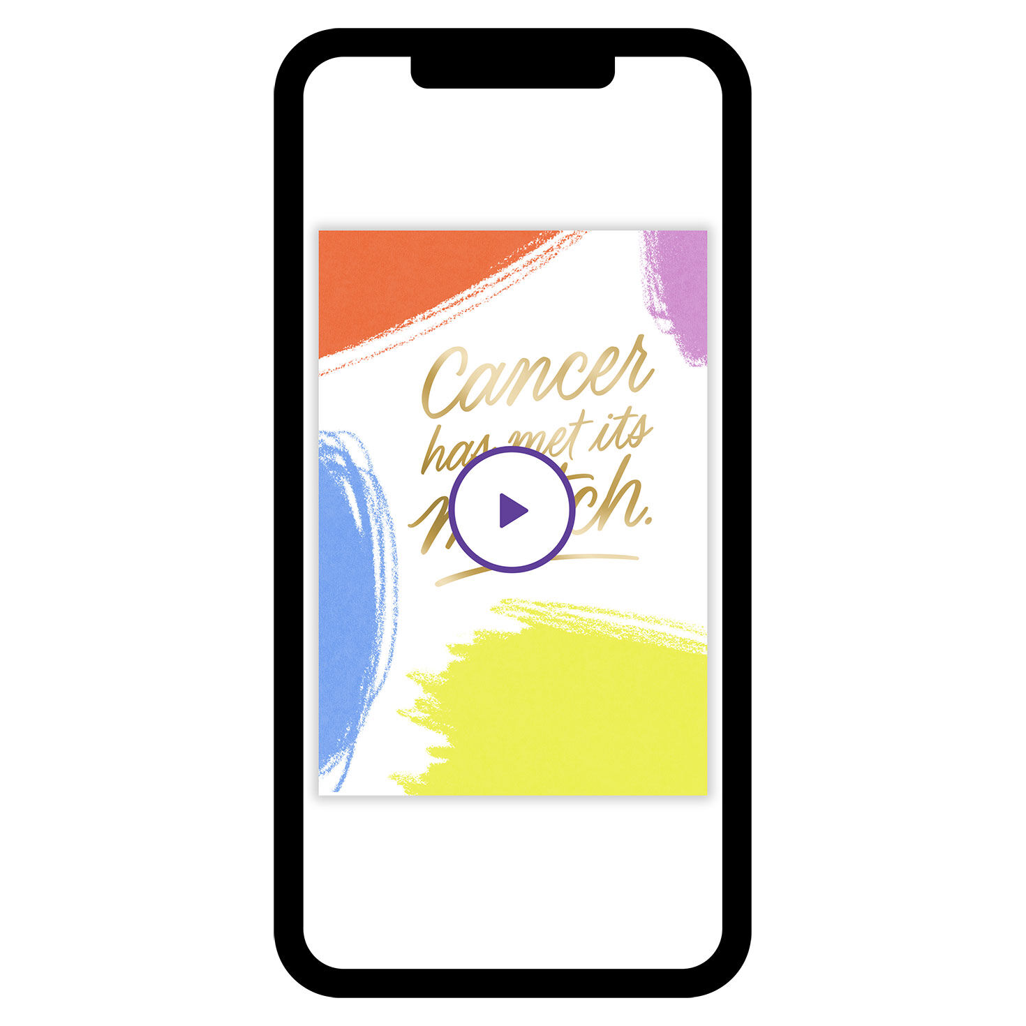 Cancer Met Its Match Encouragement eCard