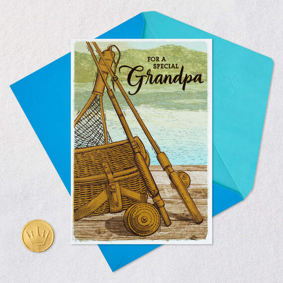 Celebrated, Appreciated and Loved Father's Day Card for Grandpa, , large image number 5