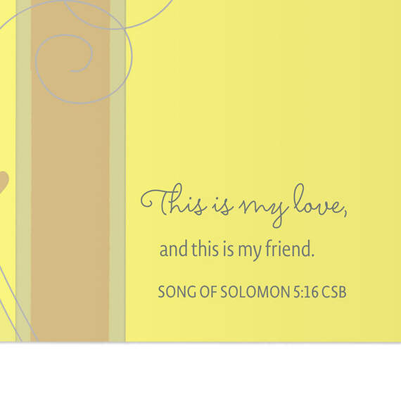 I Love Sharing Life With You Religious Easter Card, , large image number 3