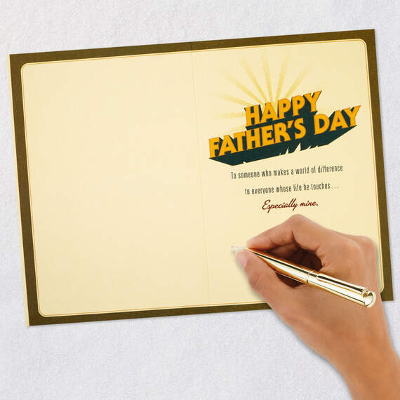 The World Needs More Men Like You Father's Day Card, , large image number 6