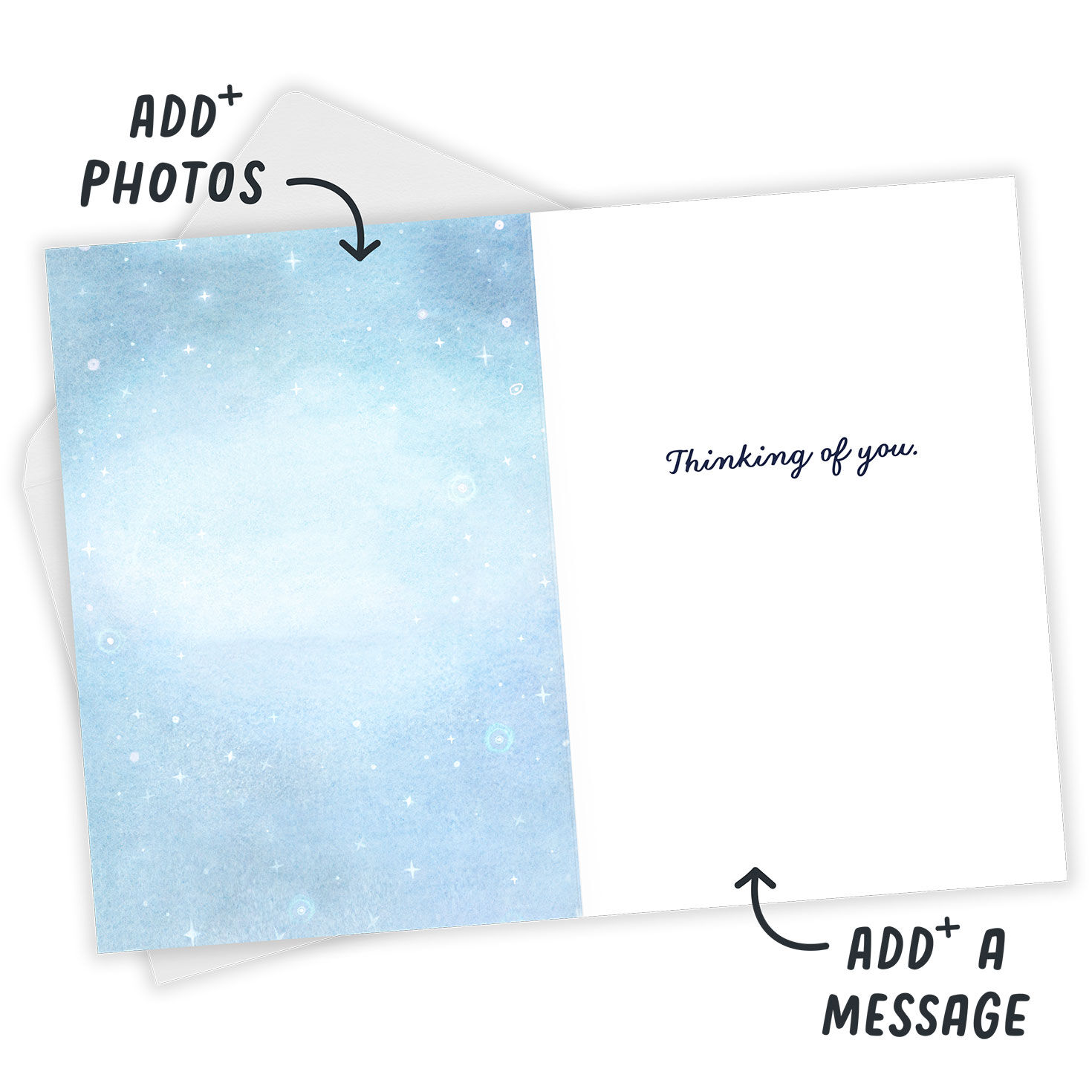 Personalized Stars In Heaven Sympathy Card for only USD 4.99 | Hallmark