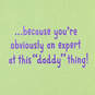 Daddy Expert Pop-Up First Father's Day Card, , large image number 2