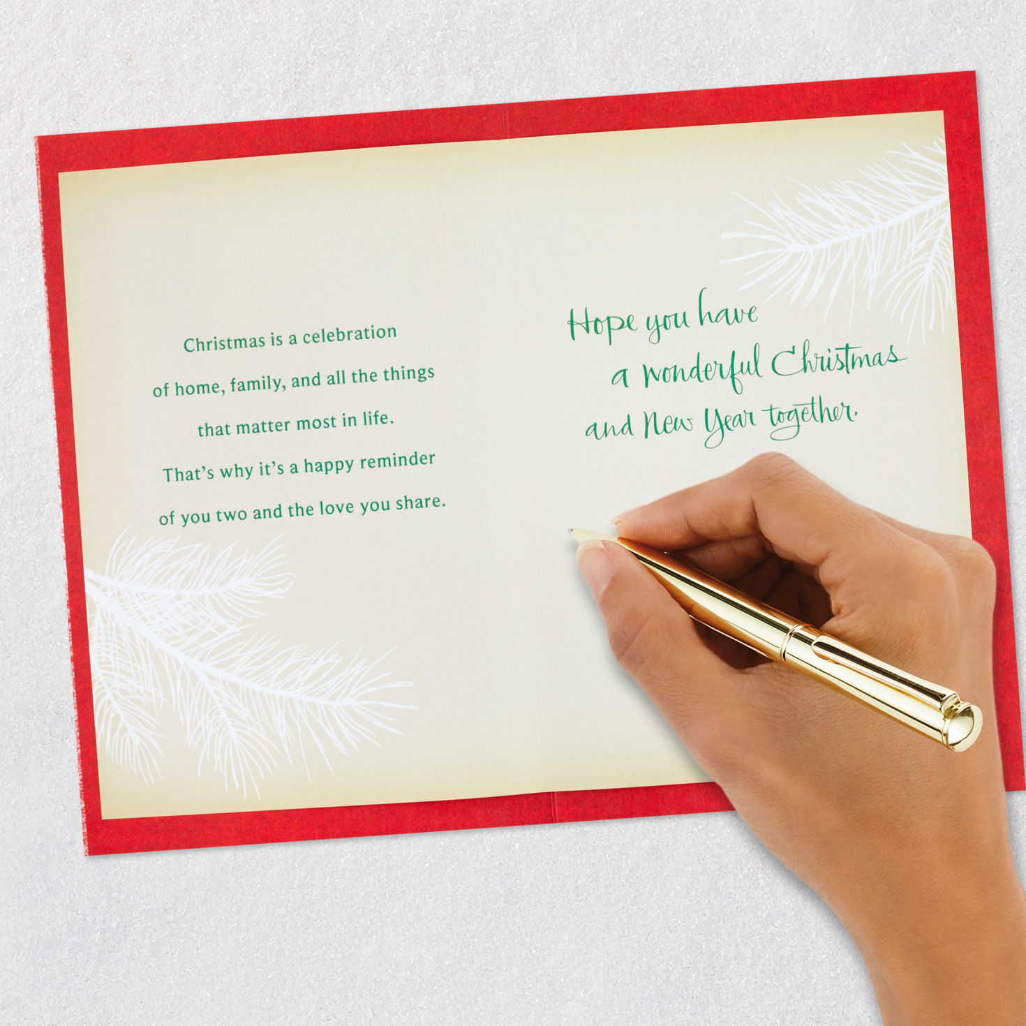 The Love You Share Christmas Card for Brother and Sister-in-Law for only USD 6.99 | Hallmark