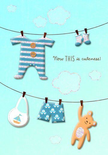 So Tiny, So Perfect Baby Congratulations Card