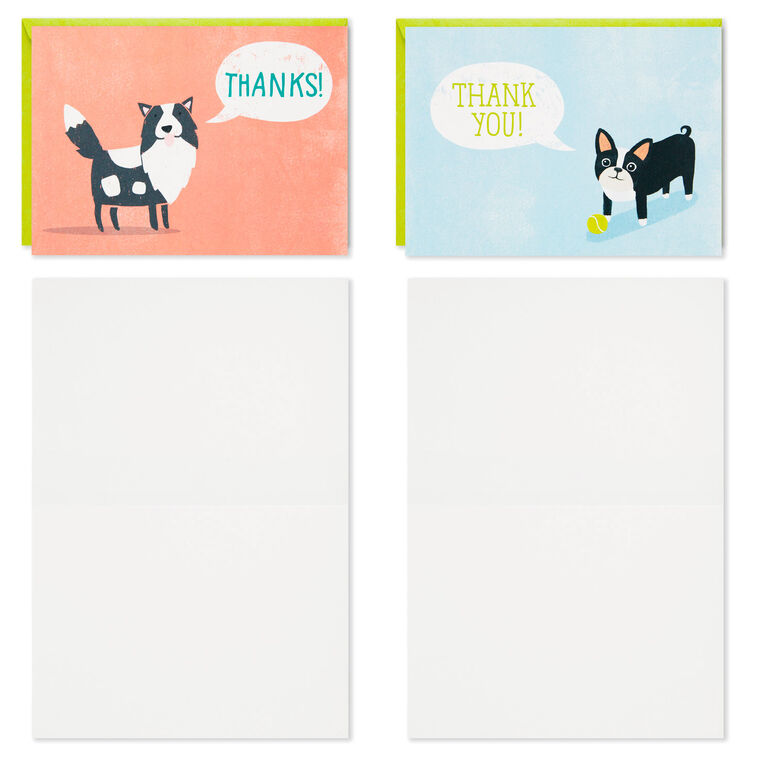 Cute Dogs Assortment Blank Thank-You Notes, Pack of 48 - Note Cards & Stationery | Hallmark cute-dogs-assortment-blank-thank-you-notes-pack-of-48-note-cards-stationery-hallmark