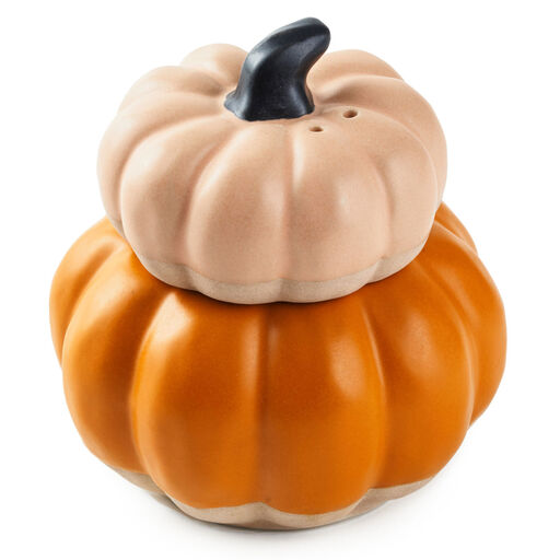 Stacked Pumpkin Salt and Pepper Shakers, Set of 2, 