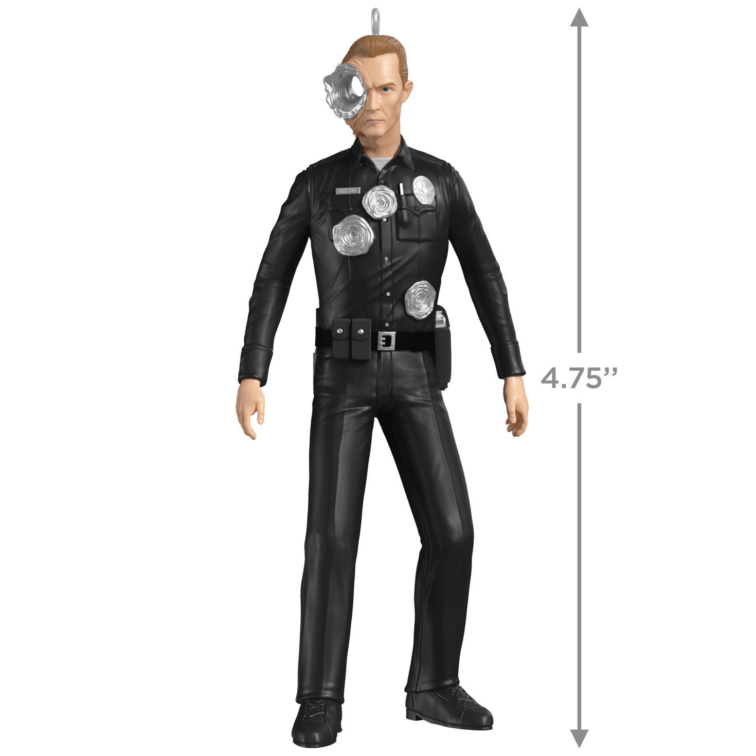 Terminator 2 Judgment Day T-1000 Keepsake Ornament Measurement image number 3