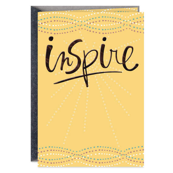 Inspire Lettering Boss's Day Card