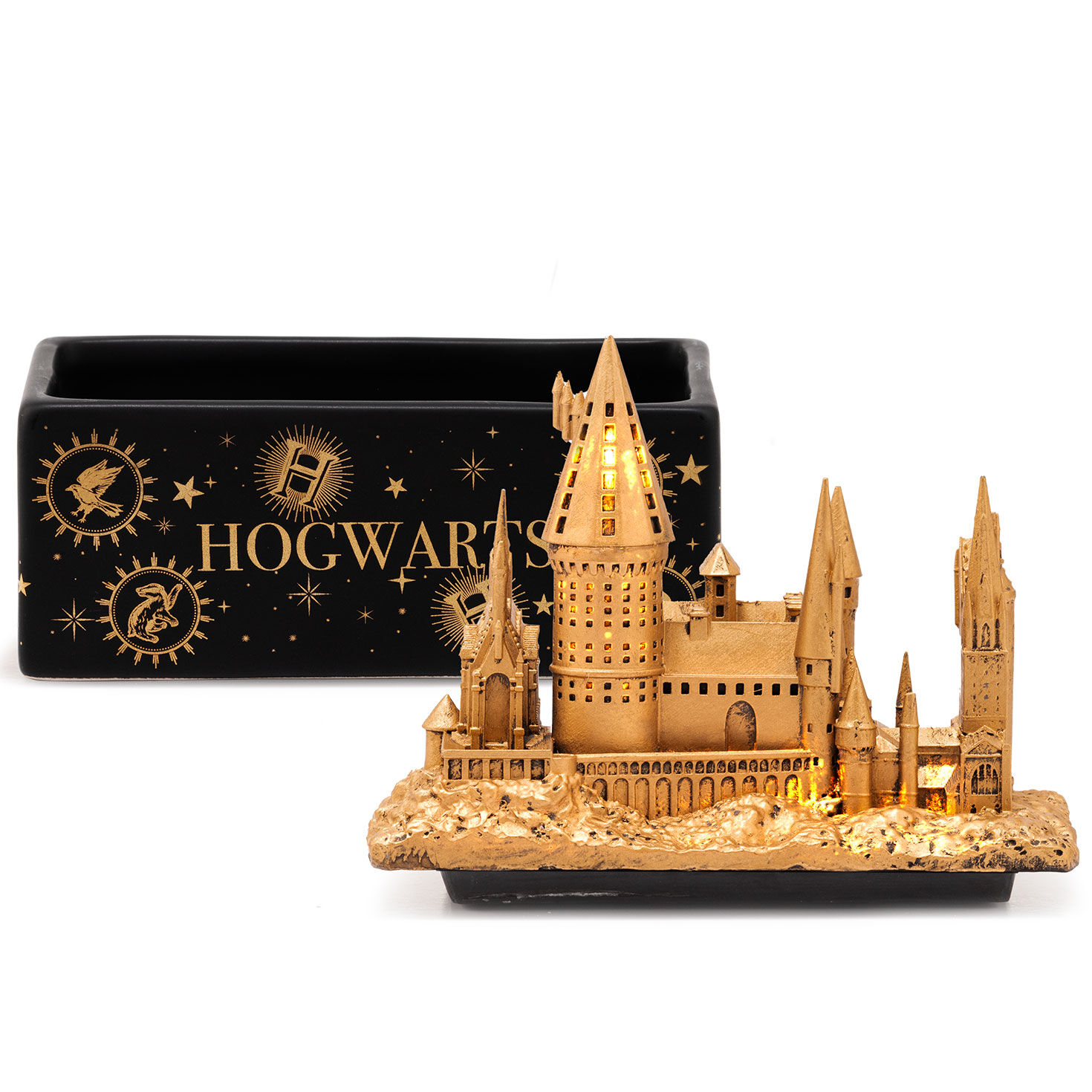 Charmed Aroma Harry Potter Hogwarts Castle Light-Up Trinket Box, , large image number 3