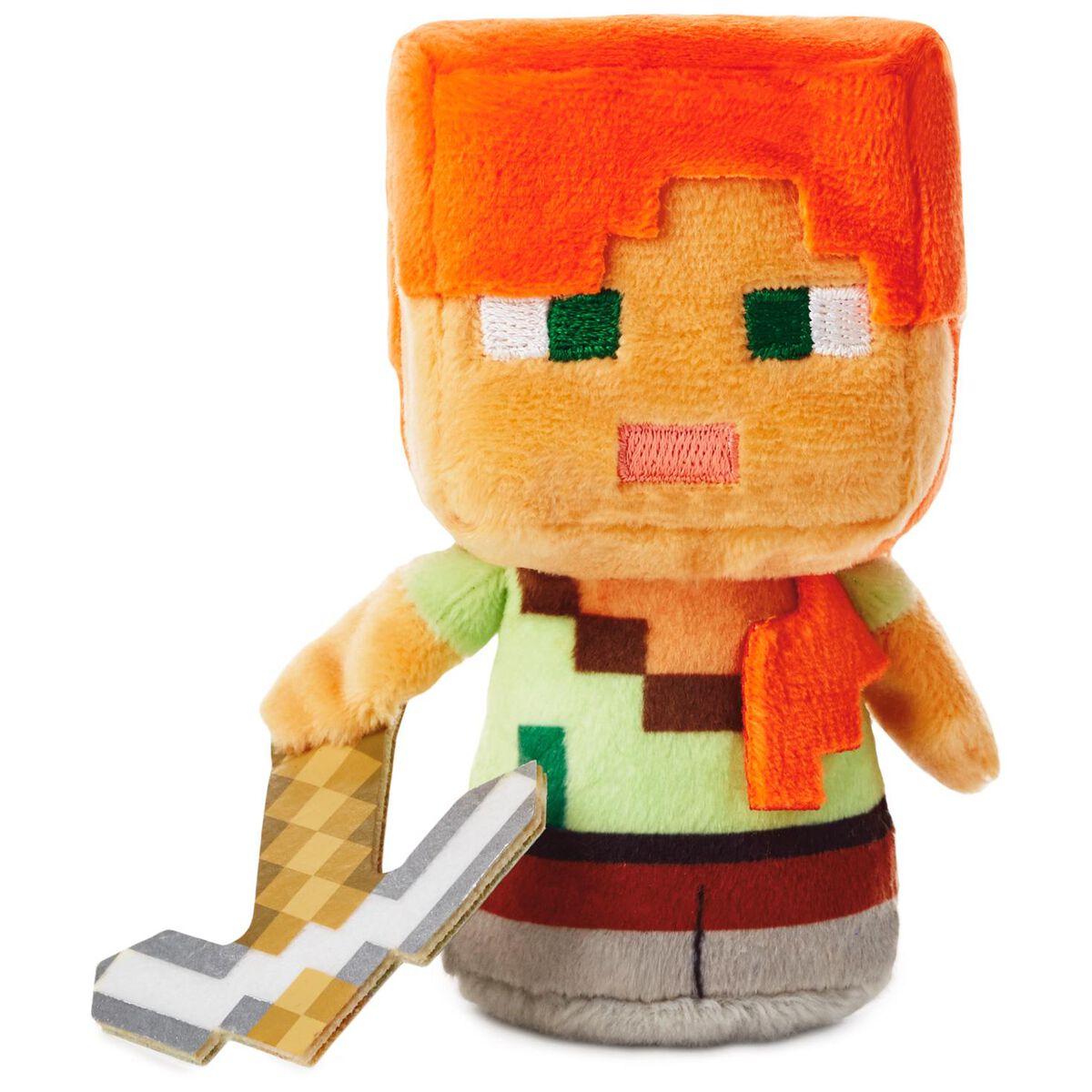 minecraft alex stuffed animal