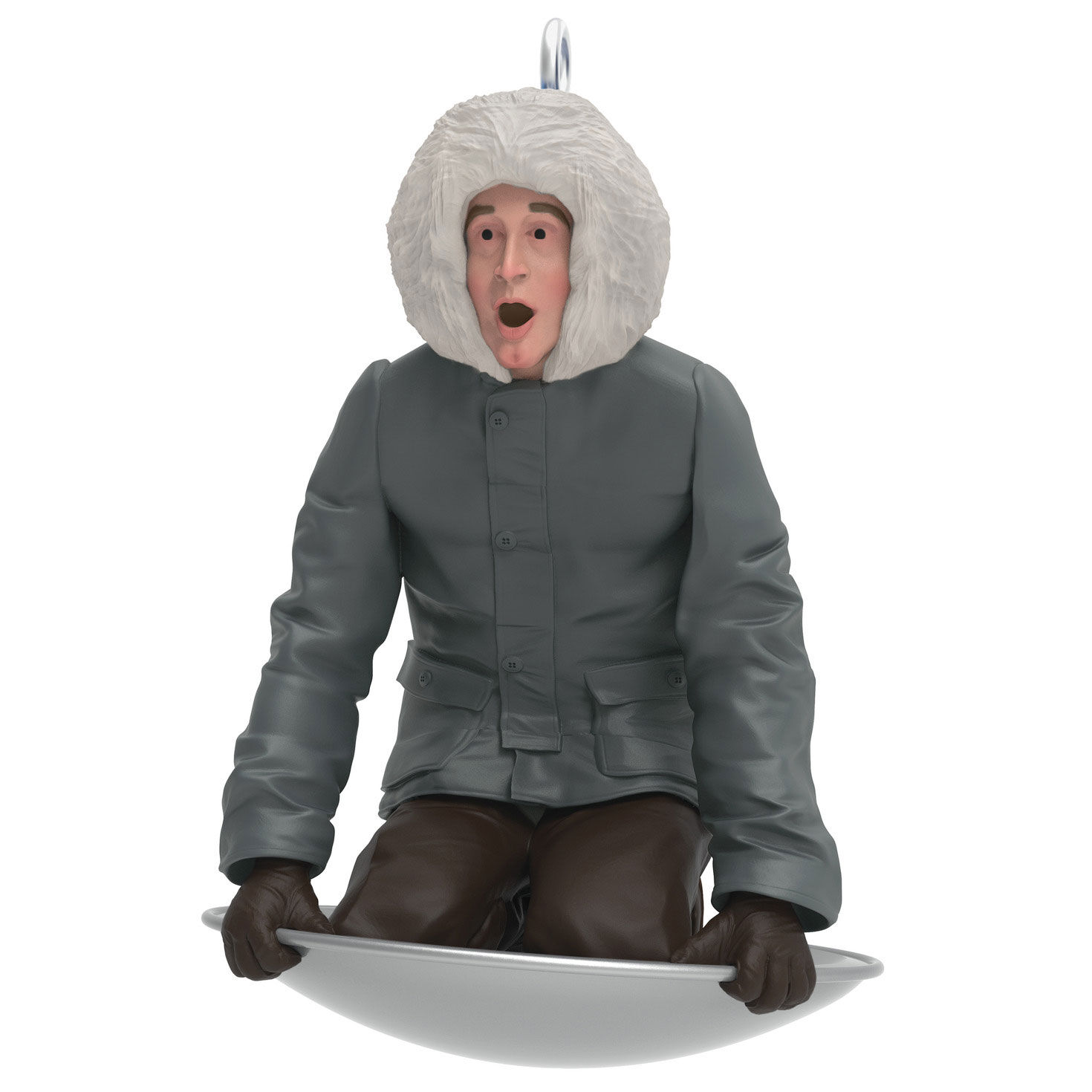 Mini National Lampoon's Christmas Vacation™ Sledding Clark Ornament, 1.25&quot;