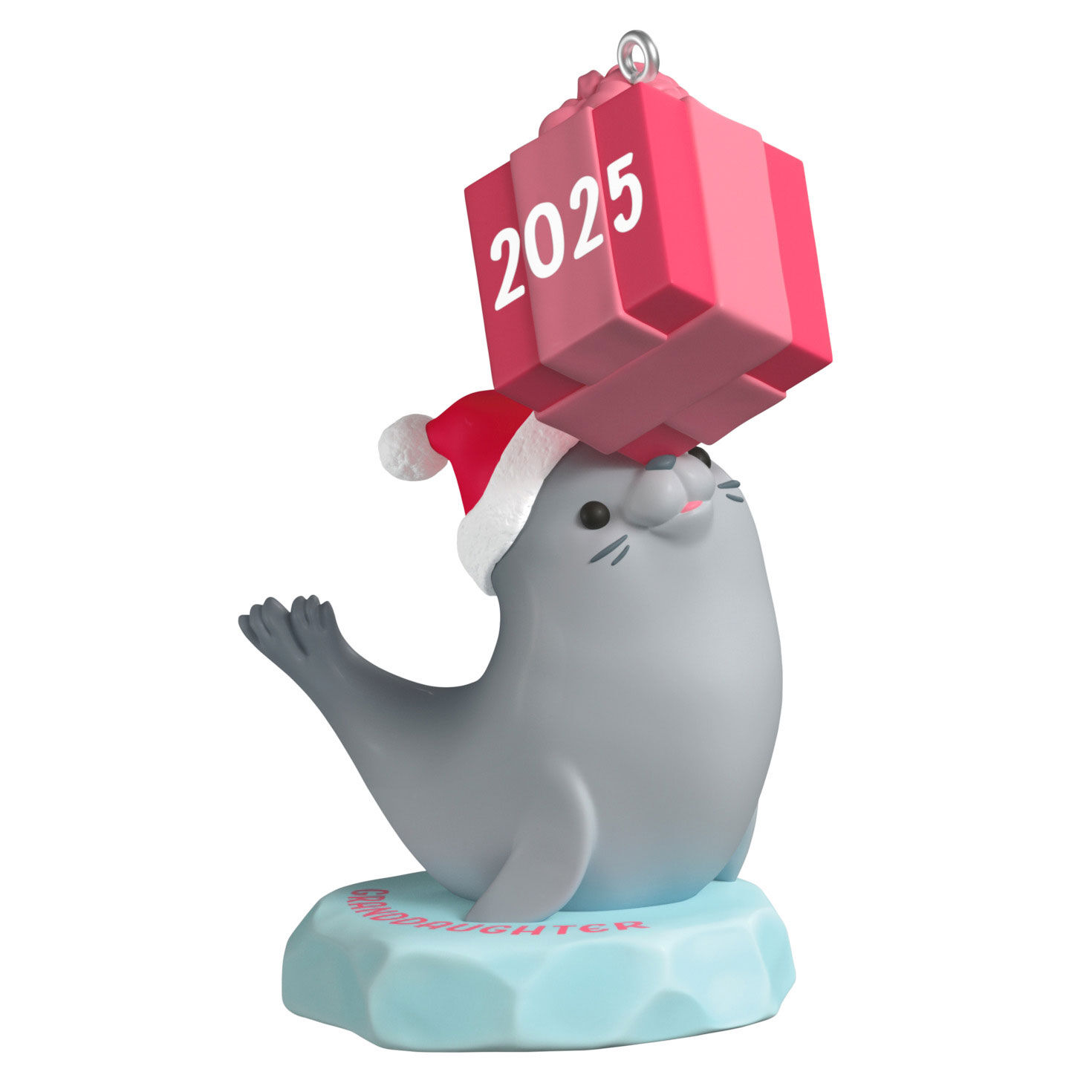 Granddaughter Seal 2025 Ornament