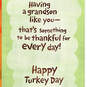 Thankful for You Cute Thanksgiving Card for Grandson, , large image number 2