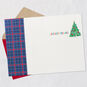 Peanuts Snoopy and Woodstock Hug Christmas Card Open card with envelope image number 3
