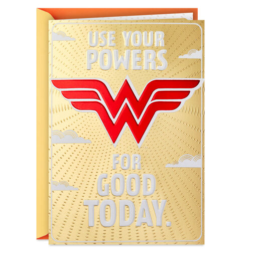 Wonder Woman™ Inspirational Goddess Birthday Card for Her, 