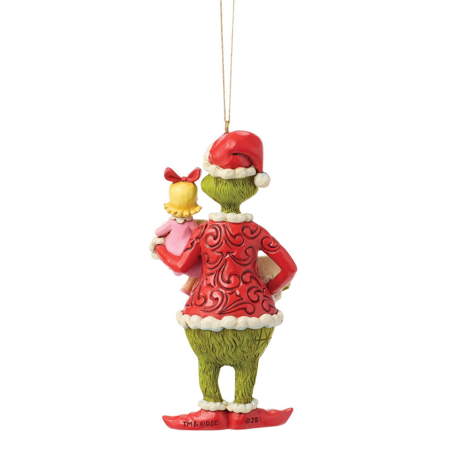Jim Shore Grinch and Cindy-Lou Statue back image number 2