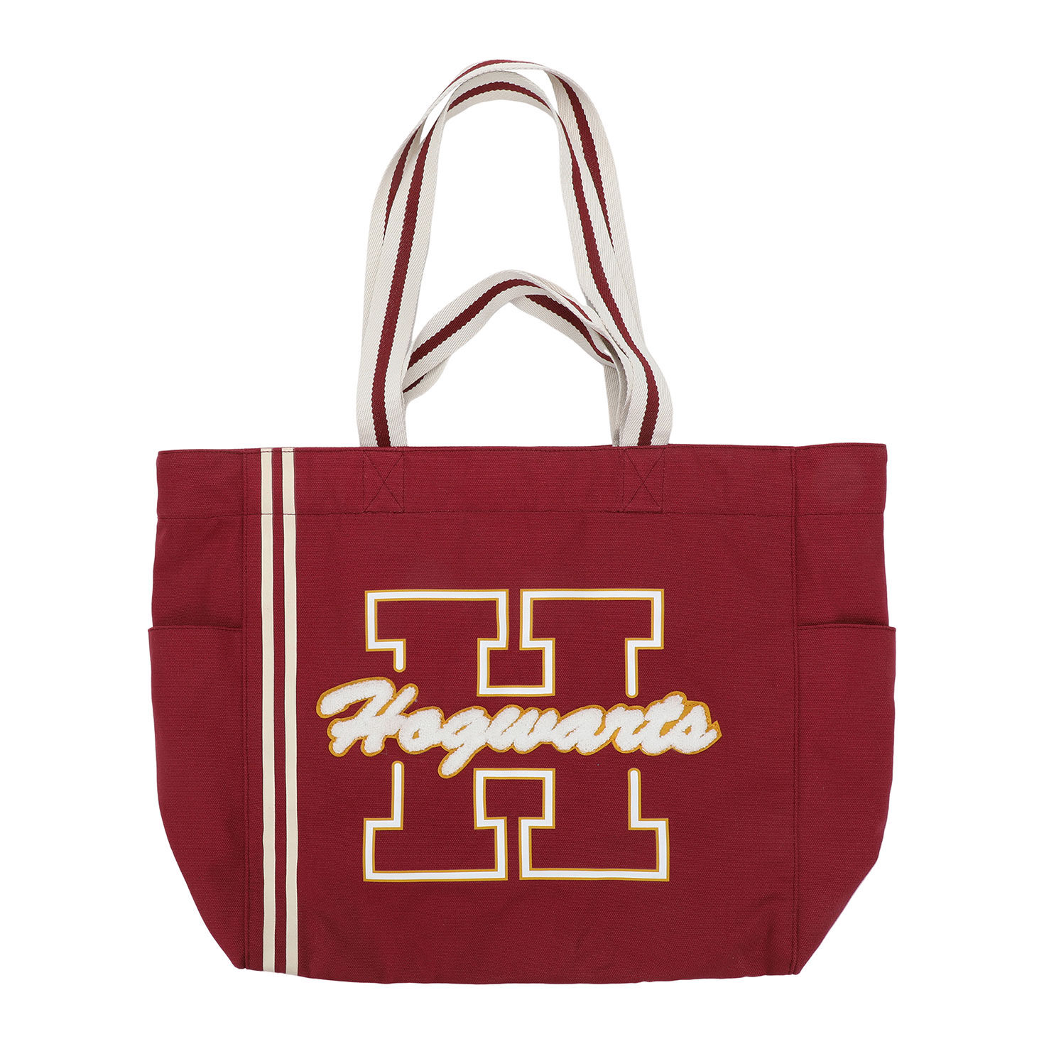 Harry Potter Hogwarts Burgundy Tote Bag front image number 1