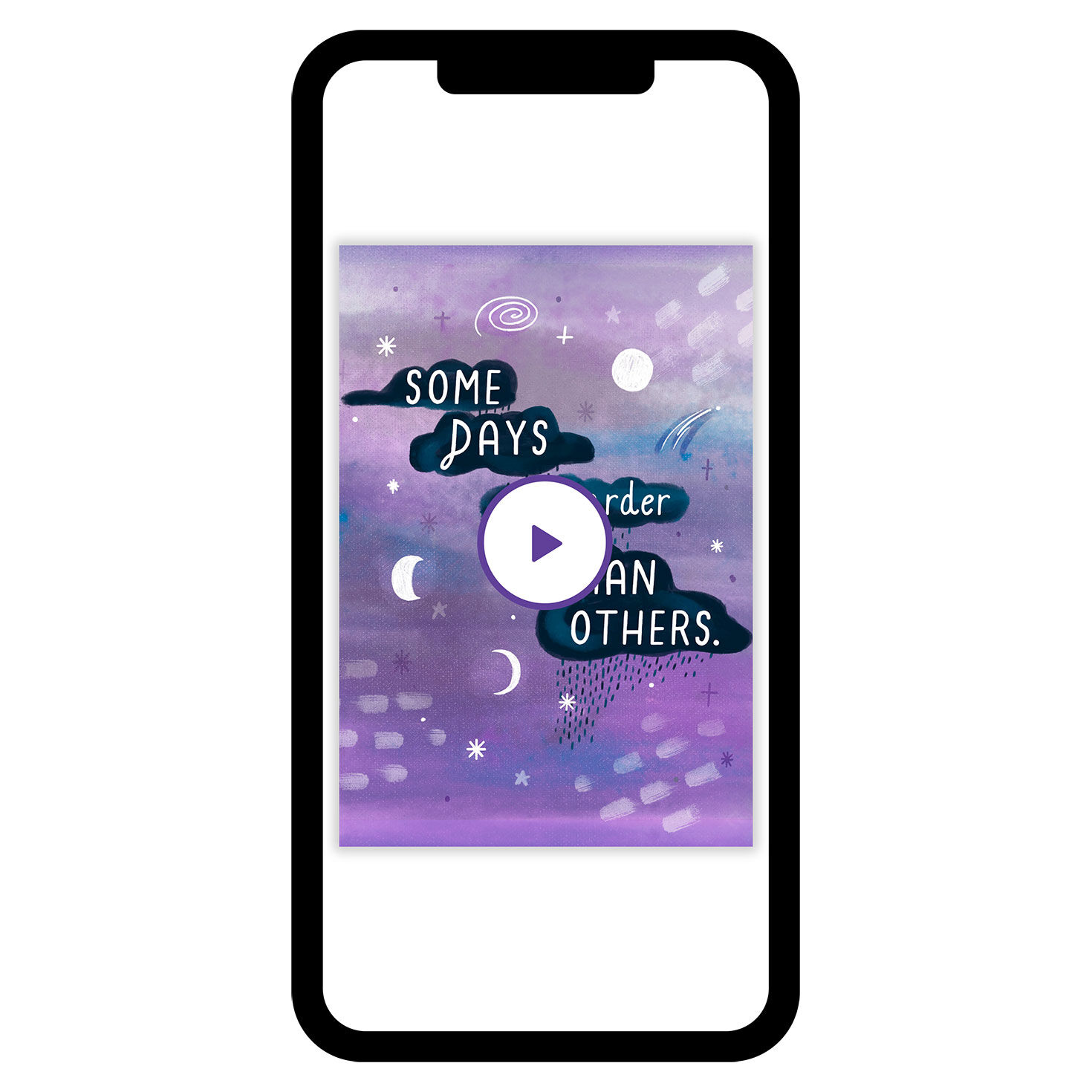 Some Days Are Hard Encouragement eCard