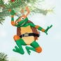 TMNT Michelangelo Turtle Keepsake Ornament Hanging on tree image number 2