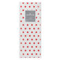 Red Polka Dots on White Tissue Paper, 6 sheets, Red on White, large image number 5